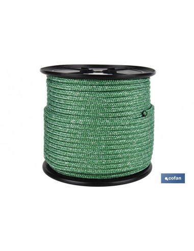 CARRETE DRIZA NÁUTICA 8 MM 200 M VERDE
