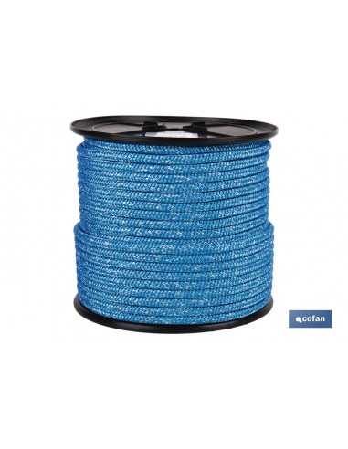 CARRETE DRIZA NÁUTICA 14 MM 100 M AZUL