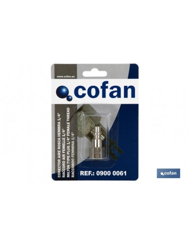 CONECTOR AIRE ROSCA HEMBRA 3/8