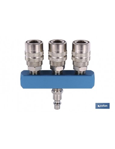 ENCHUFE RAPIDO CON 3 SALIDAS