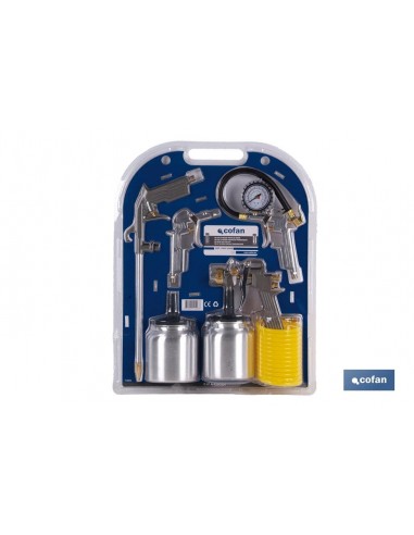 KITS 5 PIEZAS PISTOLAS NEUM.