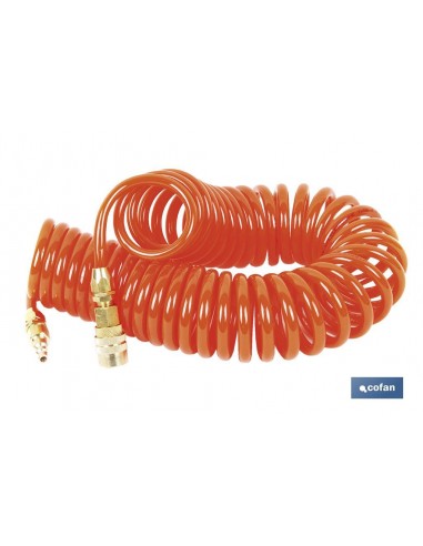 ESPIRAL 7,5MTS. R-1/4 MANGUERA AIRE...