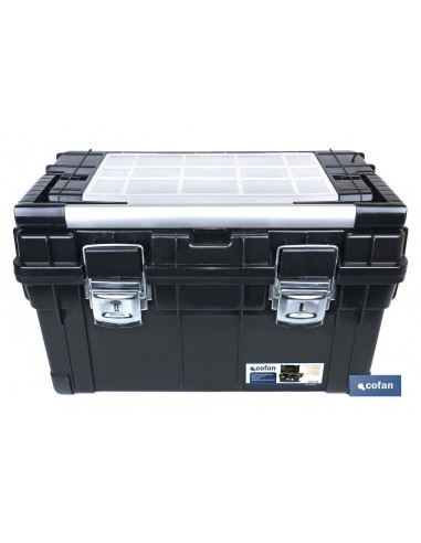 CAJA DE HERRAMIENTAS HEAVY DUTY NEGRO