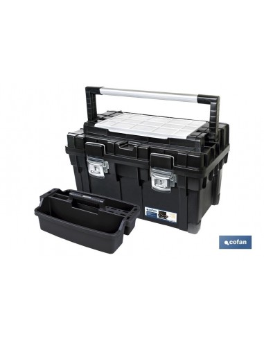 CAJA DE HERRAMIENTAS HEAVY DUTY NEGRO
