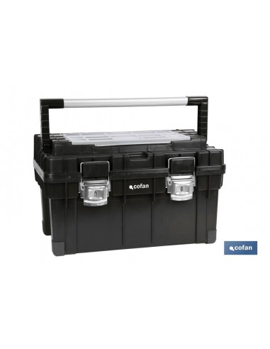 CAJA DE HERRAMIENTAS HEAVY DUTY NEGRO