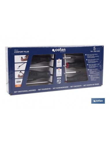 SET DESTORNILLADORES 5 PCS. SERIE 6000