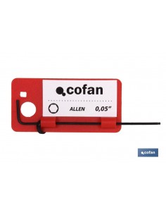 LLAVE ALLEN PULGADAS 0,05