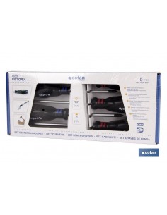 SET DESTORNILLADOR 7 PCS