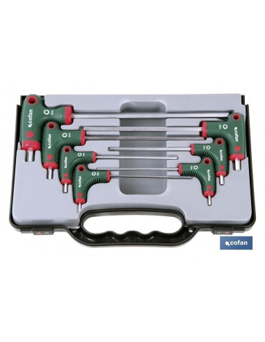 SET DESTORNILLADOR T 7 PCS HEXAG.