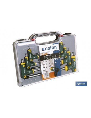 SET DESTORNILLADOR T 7 PCS TORX