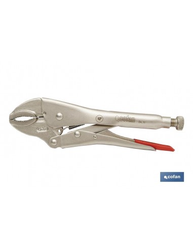 TENAZA GRIP BOCA CURVA L-10
