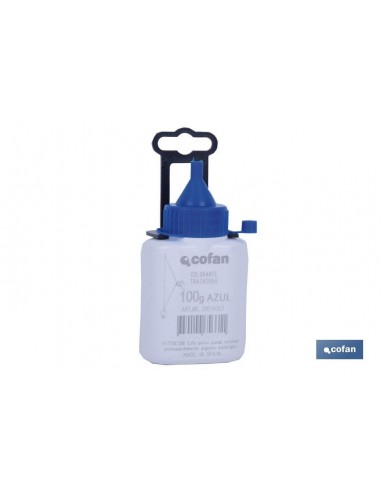 FRASCO DE POLVO AZUL 500 GRS