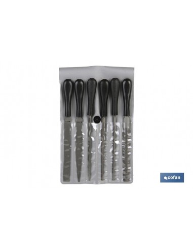 JUEGO DE LIMAS PARA LLAVES 6 UDS. 100 MM