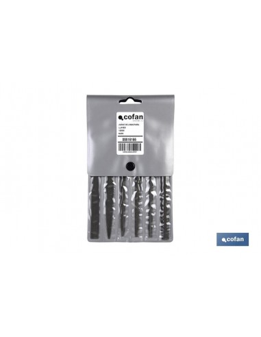 JUEGO DE LIMAS PARA LLAVES 6 UDS. 100 MM
