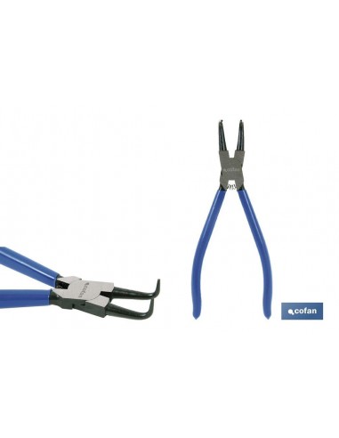 ALICATES CIRCLIP INTERIOR CURVO M-175 MM