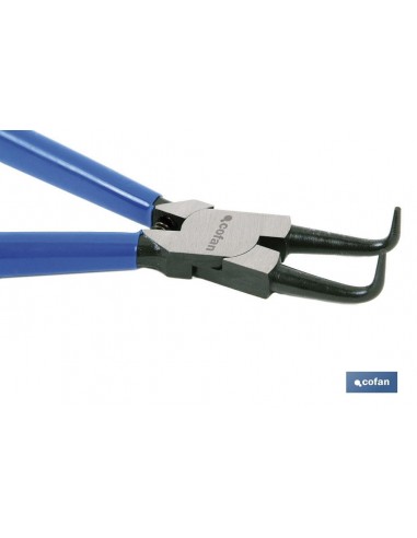 ALICATES CIRCLIP INTERIOR CURVO M-225 MM