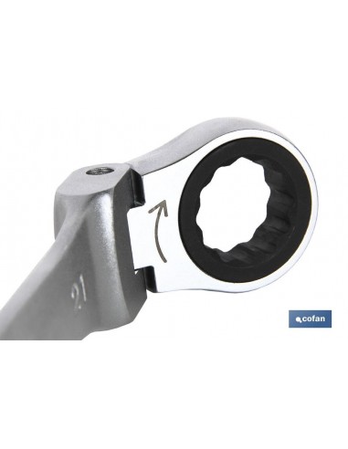 LLAVE COMBINADA ARTICULADA 180º DE...