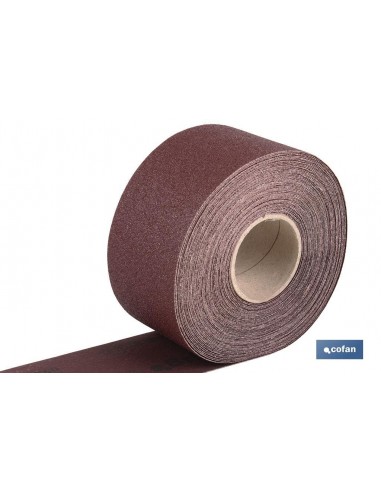 ROLLO LIJA TELA UNIVERSAL 100 X 25 M....