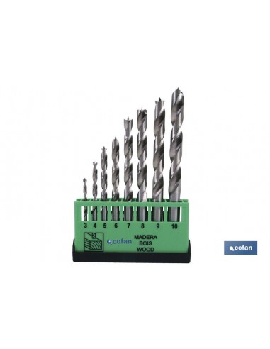 JGO. DE 8 BROCAS PROFES. PARA MADERA