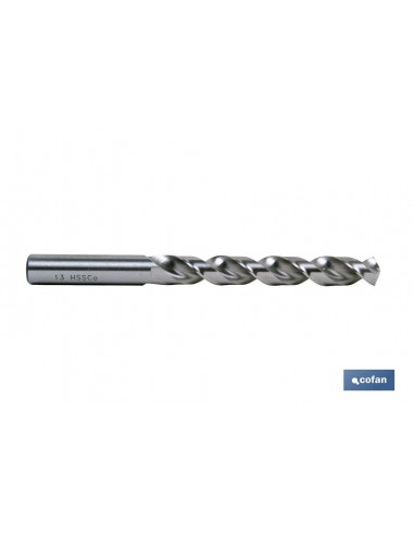 BROCA HSS-CO ACERO INOXIDABLE 13 mm
