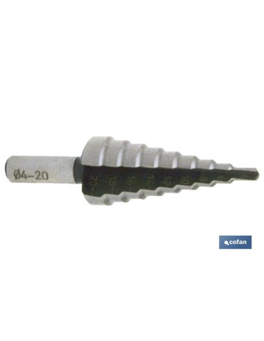 BROCA ESCALONADA HSS-TALADRO 50-60