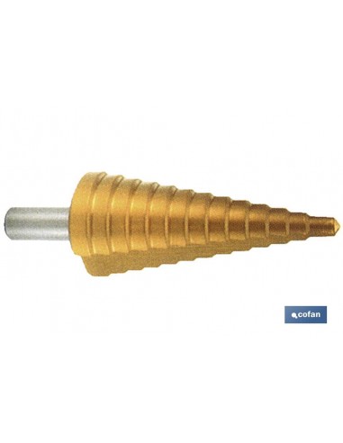 BROCA ESCALONADA TITANIO - TAL: 4-20