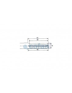 CINCEL SDS MAX 400mm 2