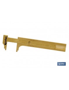 CALIBRE DE LATÓN 0-100 mm