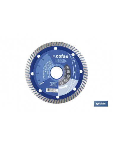 DISCO DIAMANTE TURBO BASICO 230 mm.