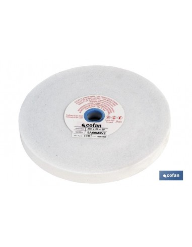 MUELA ABRAS. BLANCA 250X25X25 GR.80