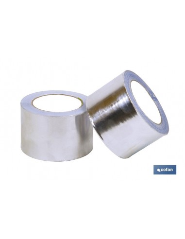 CINTA DE ALUMINIO 30 MICRAS 75 MM X 45 M