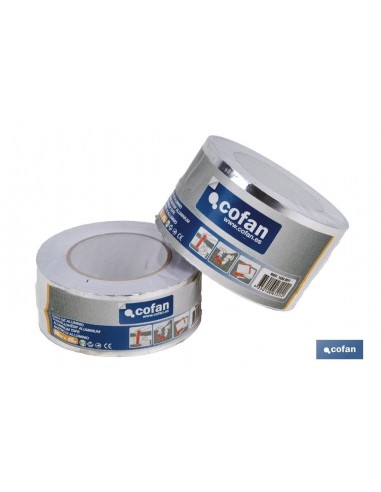 CINTA DE ALUMINIO 30 MICRAS 75 MM X 45 M