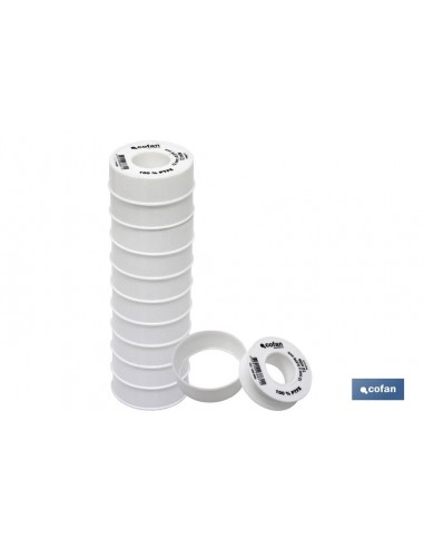 ROLLO 12 MTS CINTA PTFE DE 12mm X...
