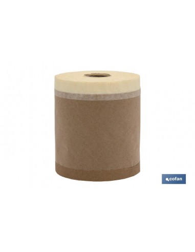 ROLLO CINTA CREPE+PAPEL KRAFT (45cm X...