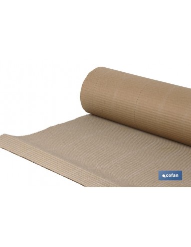 ROLLO CARTÓN ECOLOGICO MARRON 0,9X5...