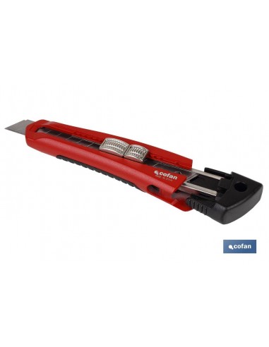 CUTTER HOJA PARTIBLE 18MM CUERPO ZAMAK