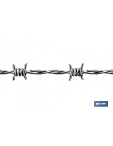 ALAMBRE DE ESPINO GALVANIZADO 1,7mm X...