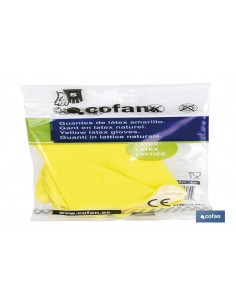 GUANTE DE LÁTEX AMARILLO... 2