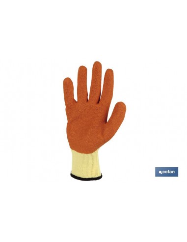 BLISTER G. LATEX RUGOSO NARANJA T-10