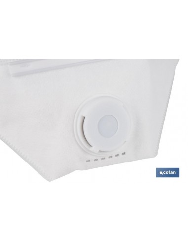 MASCARILLA CON VALVULA FFP2D