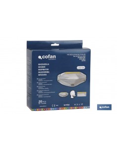 MASCARILLA S/VALVULA FFP1D 2