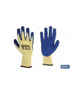 BLISTER G. LATEX RUG. AZUL T-8