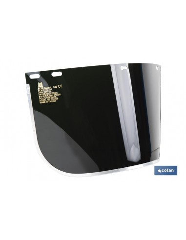 PLASTICO PROTECTOR OSCURO 400 MM.