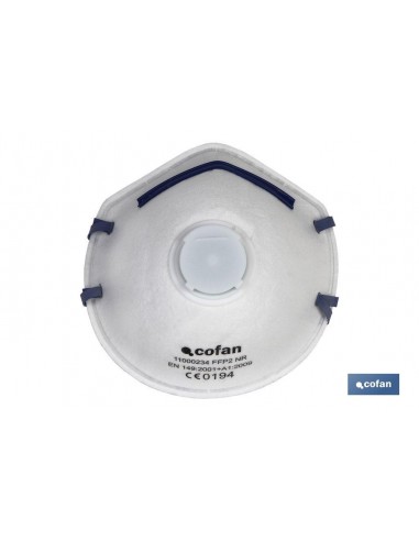 MASCARILLA PROTEC. C/VALVULA CE FFP2 NR