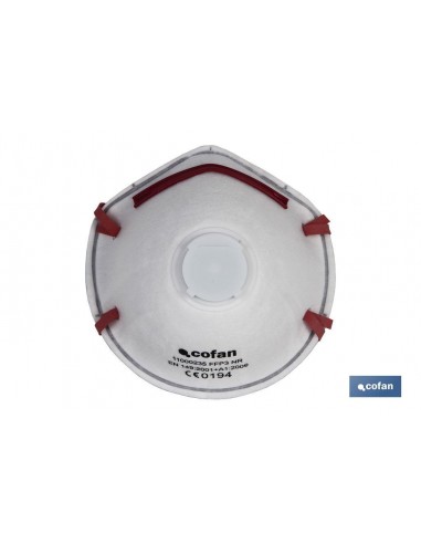 MASCARILLA PROTEC. C/VALVULA CE FFP3 NR