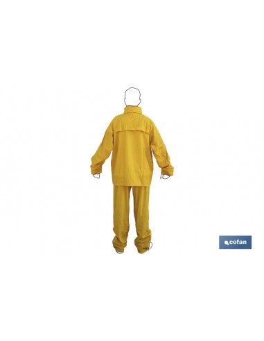 TRAJE DE AGUA PU/PVC AMARILLO TALLA L
