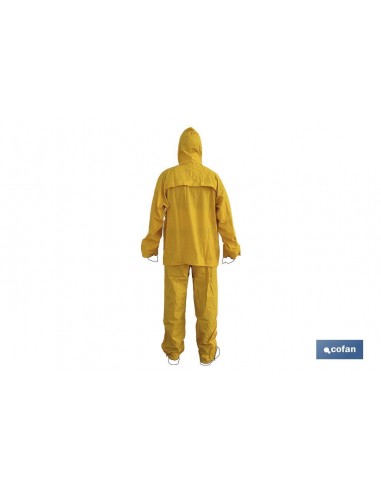 TRAJE DE AGUA PU/PVC AZUL TALLA XXL