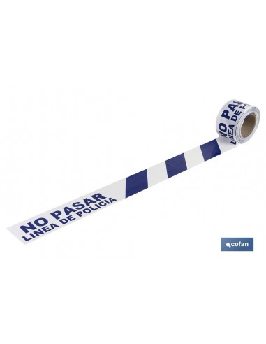 CINTA BALIZ. LINEA POLICIA 80MMX100MTS