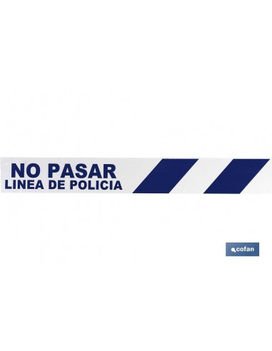 CINTA BALIZ. LINEA POLICIA 80MMX100MTS