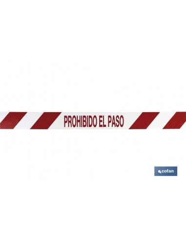 CINTA BALIZ. PROHIBIDO EL PASO...